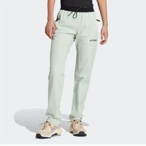 Adidas Terrex Liteflex Hiking Green Mint Athletic Track Pants Size Small